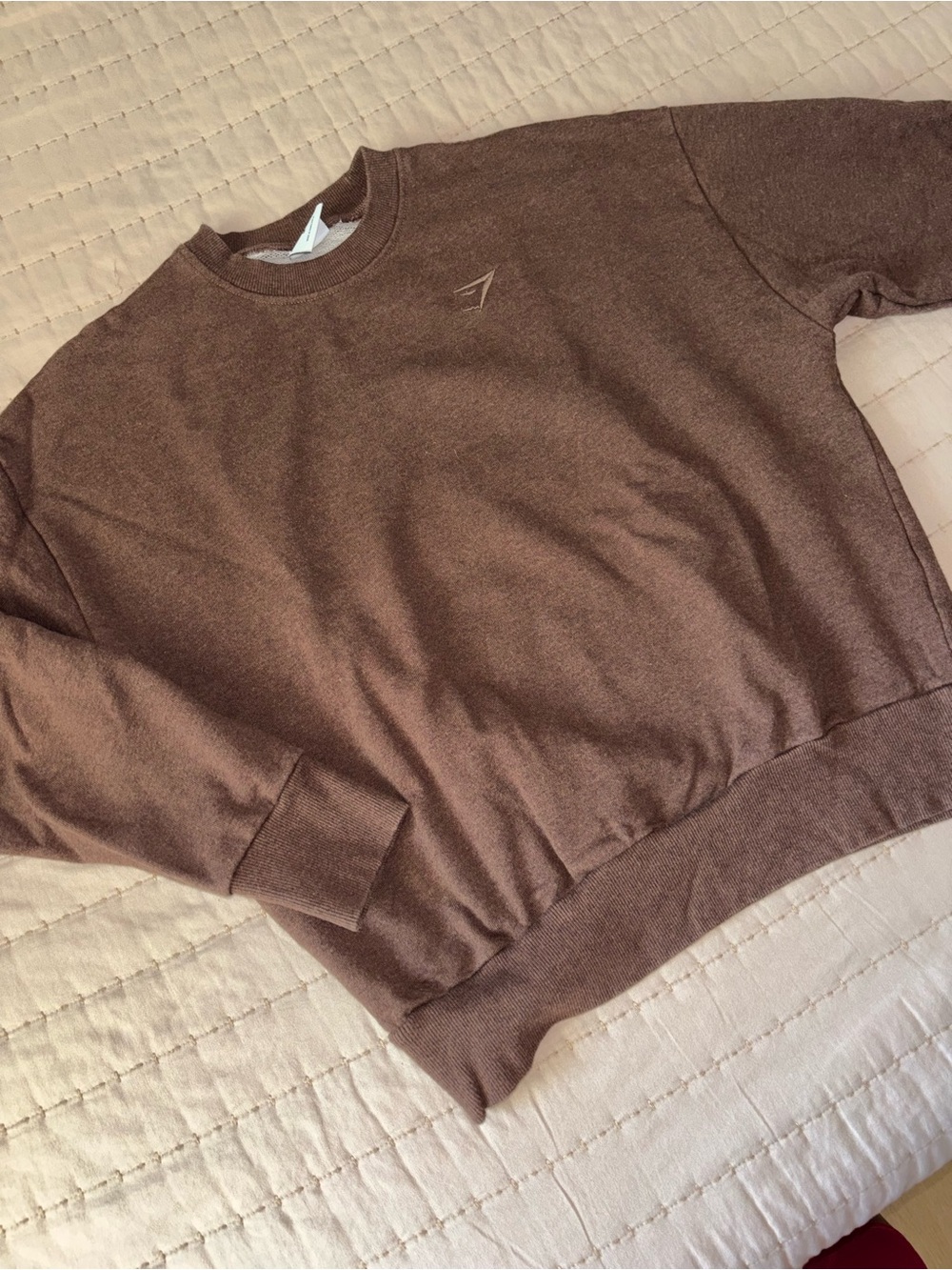 Gymshark Brown Crewneck Sweatshirt
